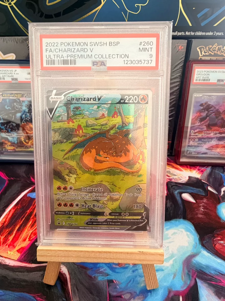 2022 Pokemon SWSH BSP FA/Charizard V Ultra-Premium Collection