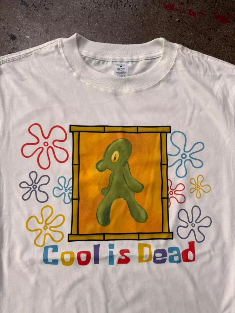 Cool is Dead Squidward Graphic T-Shirt
