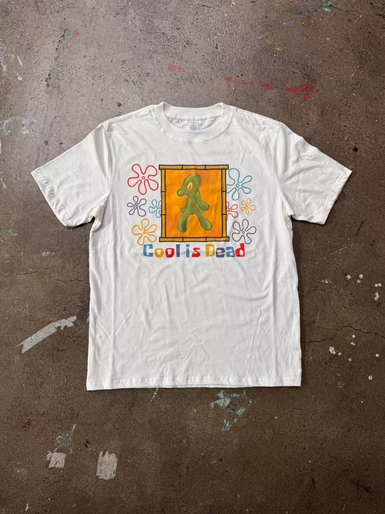 Cool is Dead Squidward Graphic T-Shirt