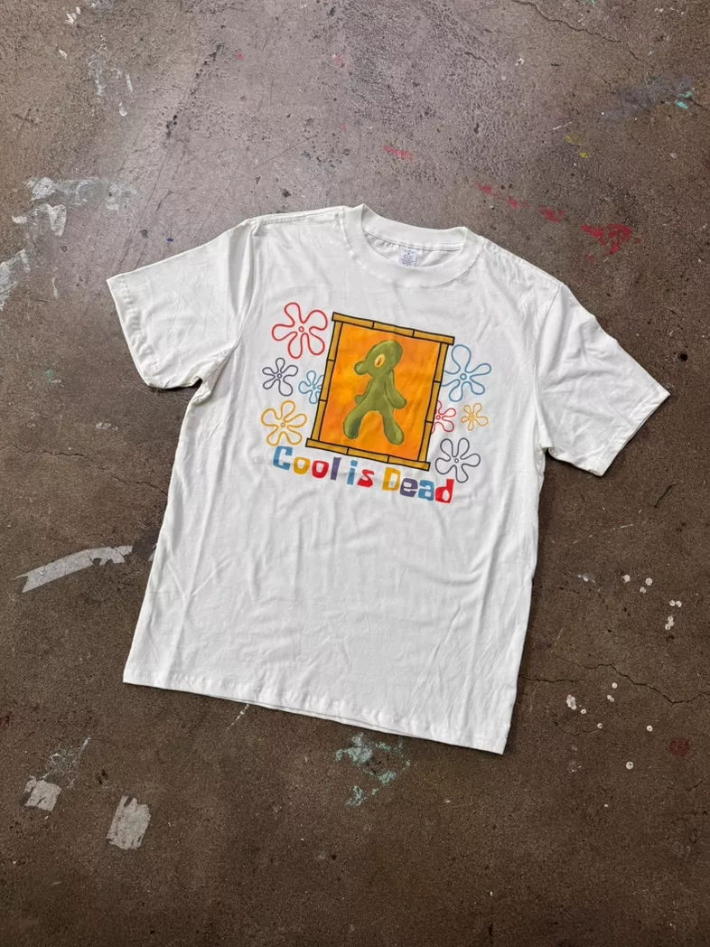 Cool is Dead Squidward Graphic T-Shirt