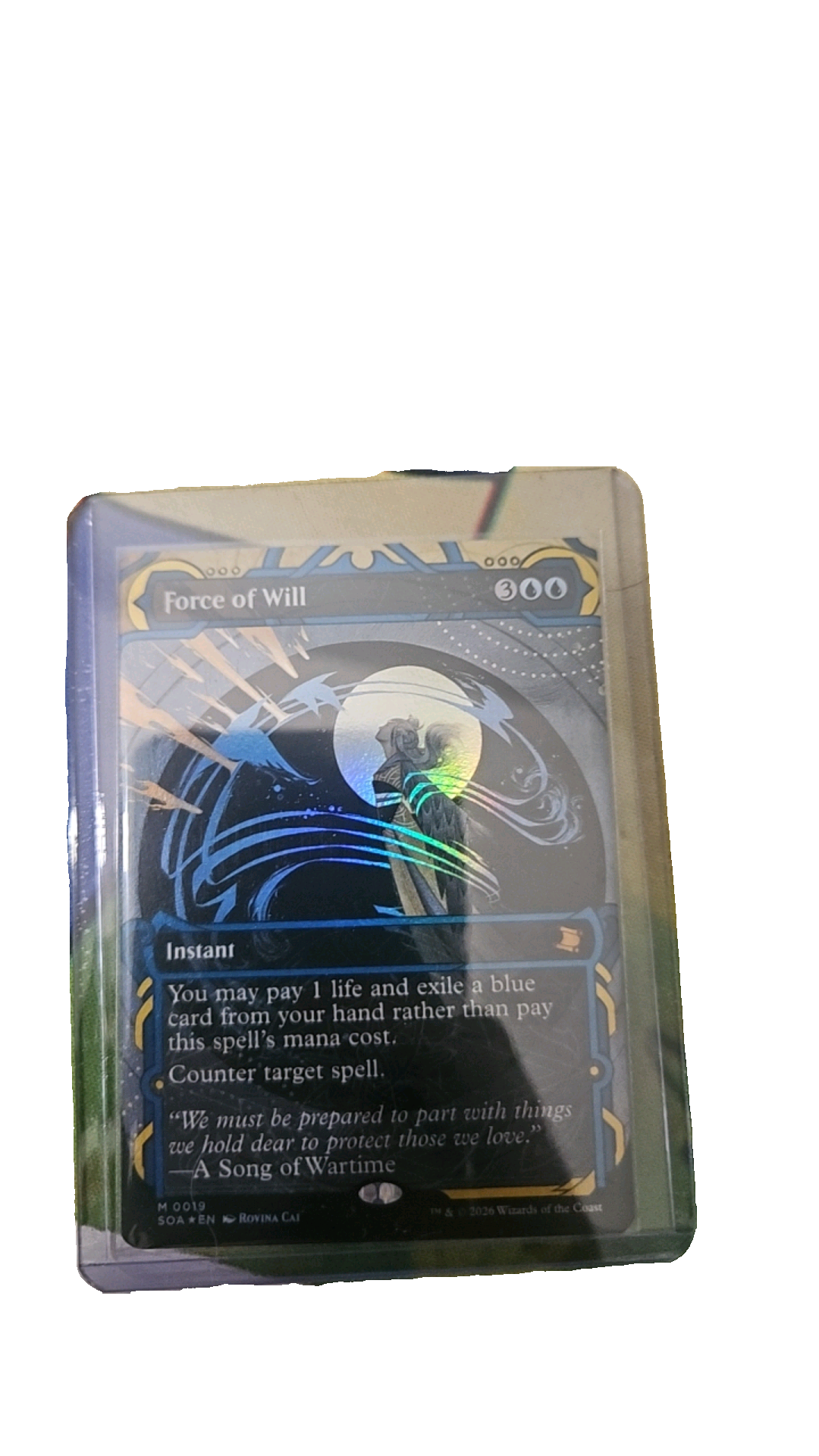 Force of Will FOIL- Magic: The Gathering Card