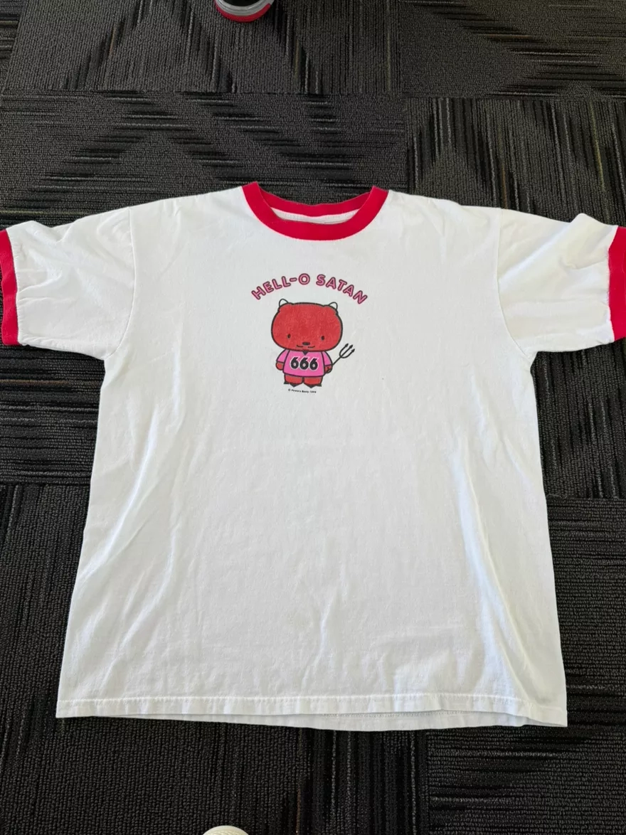 Hell-O Satan 666 Ringer Tee