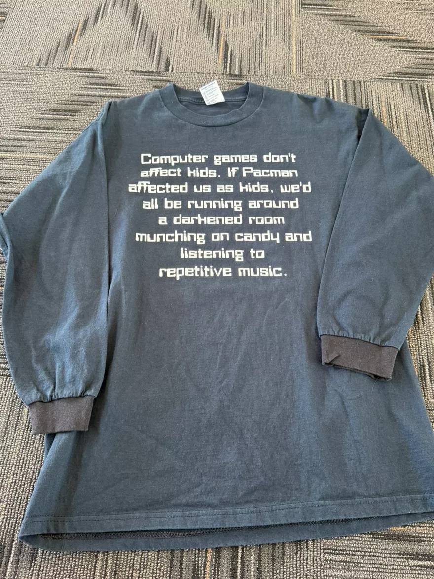 Vintage Pac-man drugs L/s Shirt