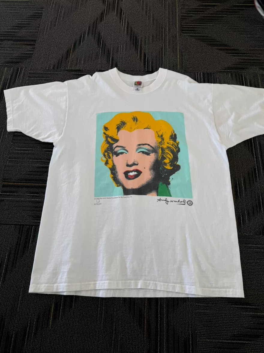 Andy Warhol Marilyn Monroe Pop Art T-Shirt