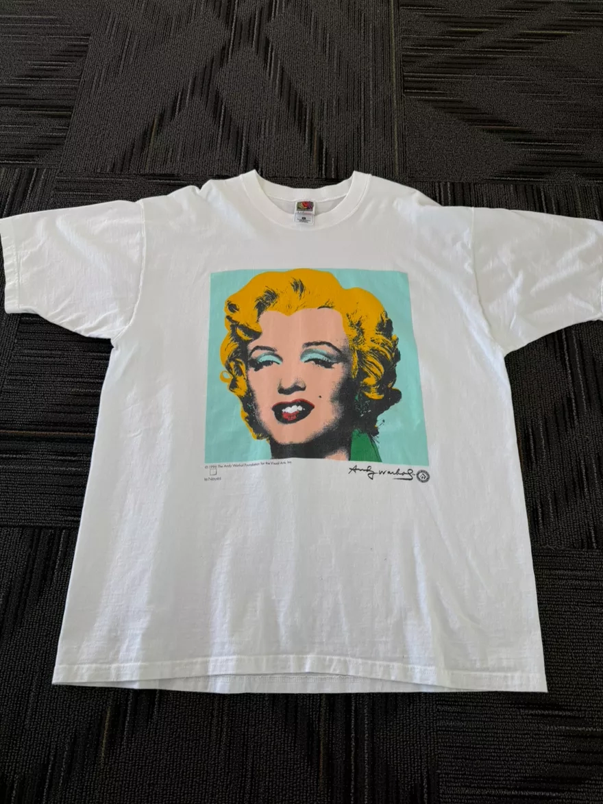 Andy Warhol Marilyn Monroe Pop Art T-Shirt