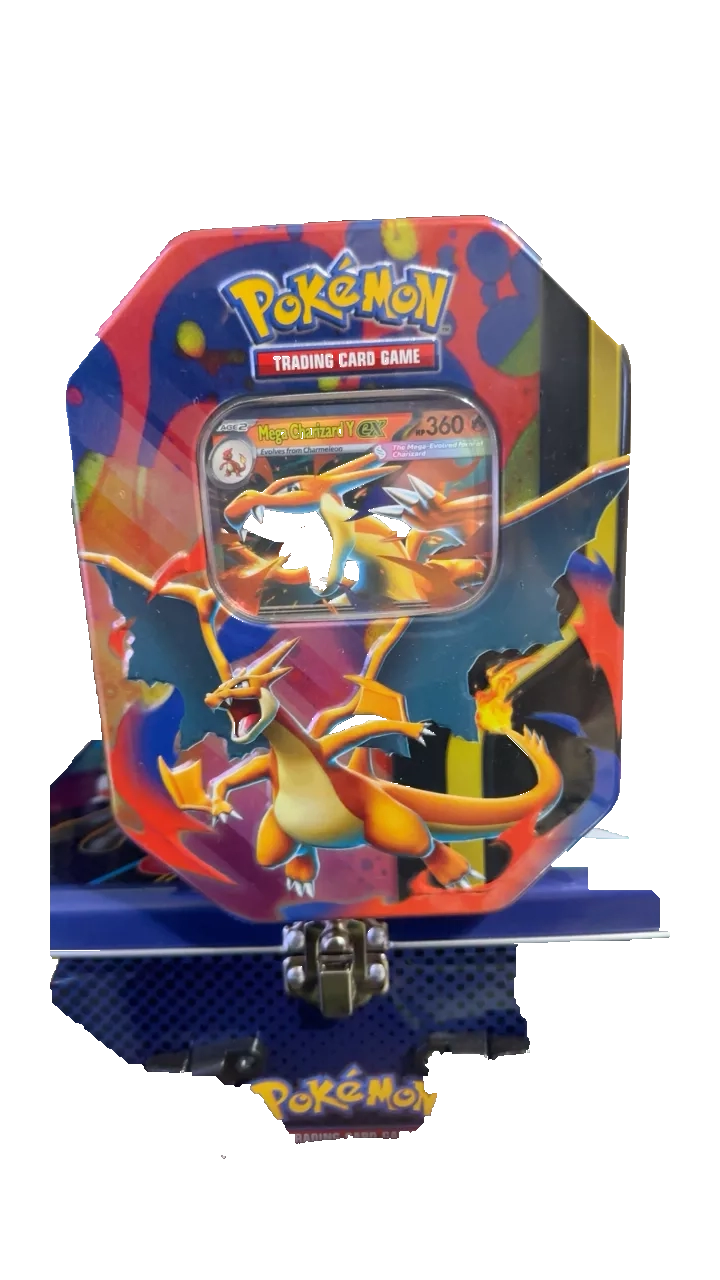 Pokemon Trading Card Game Mega Charizard Y EX Tin