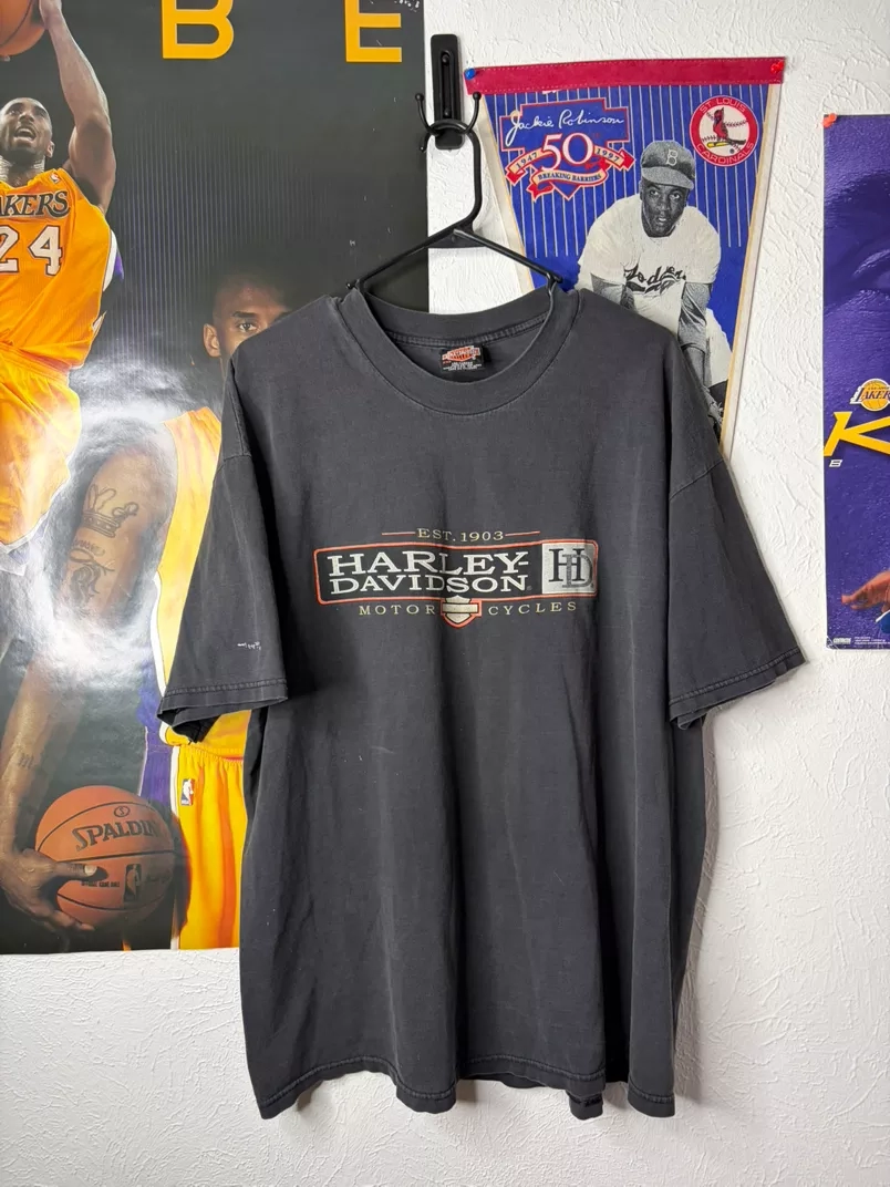 Vintage Harley Davidson "Est. 1903" Motorcycle T-Shirt