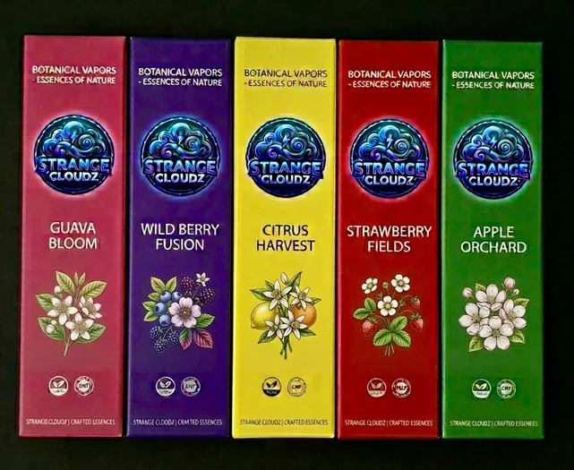 Strange Cloudz Botanical Incense Collection