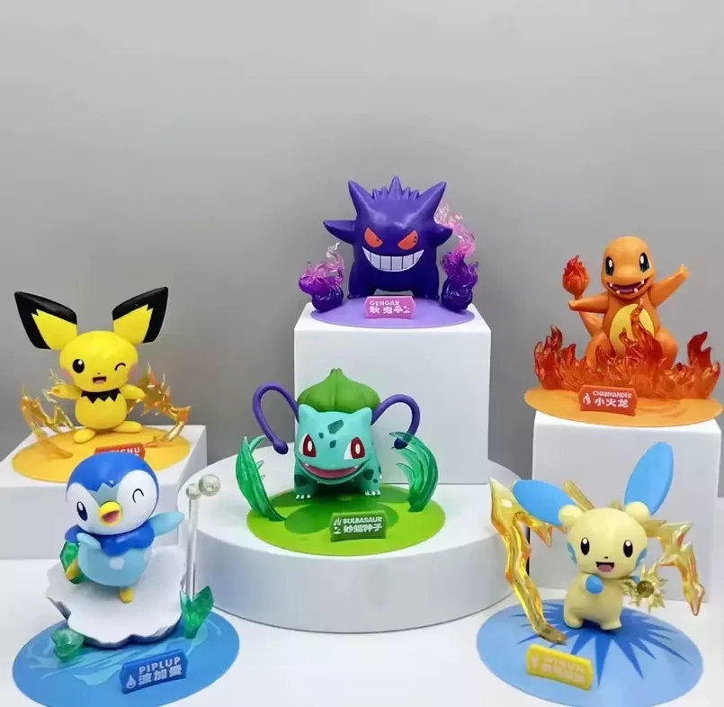 Blind box Pokemon Character Figurines - Perfect for Collectors!