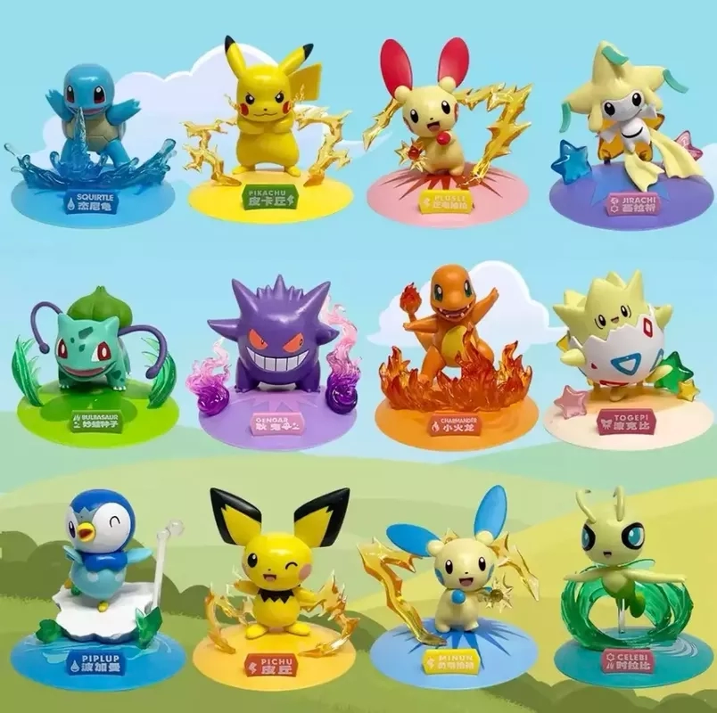 Blind box Pokemon Character Figurines - Perfect for Collectors!