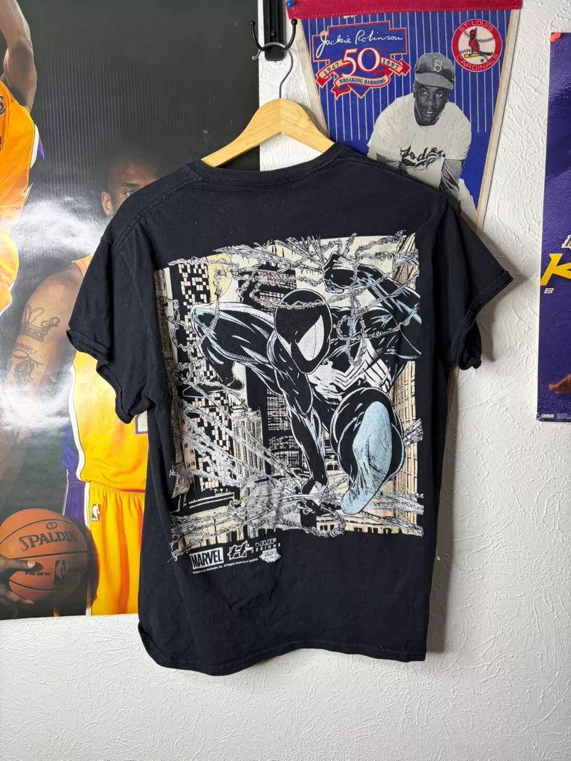 HUF x Marvel Comics Spider-Man Black T-Shirt