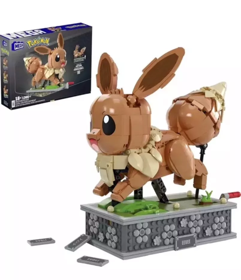 Pokemon Eevee Building Blocks Set
