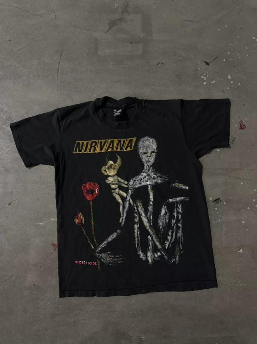 Vintage Nirvana Incesticide T-Shirt (1990s)