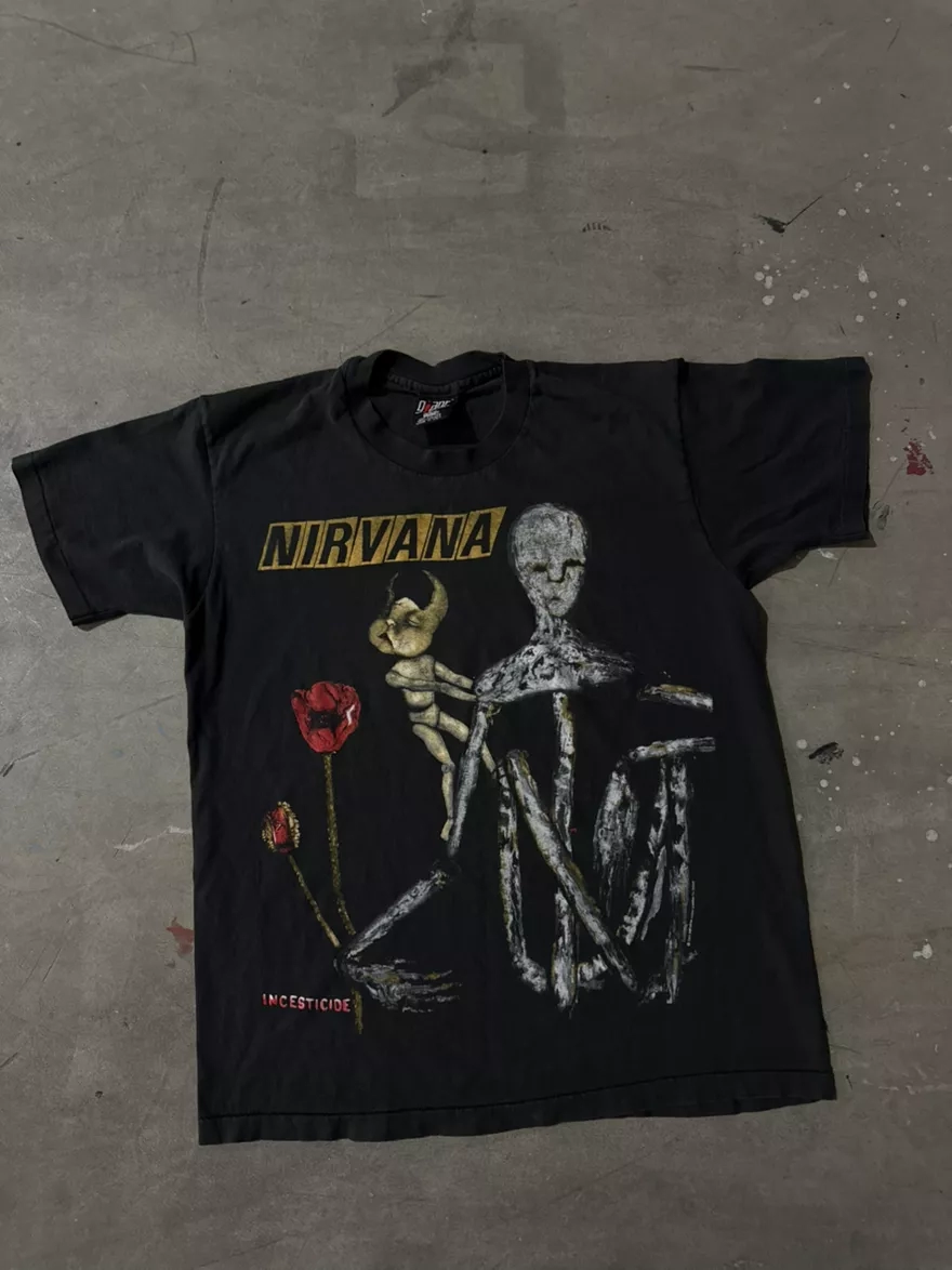 Vintage Nirvana Incesticide T-Shirt (1990s)