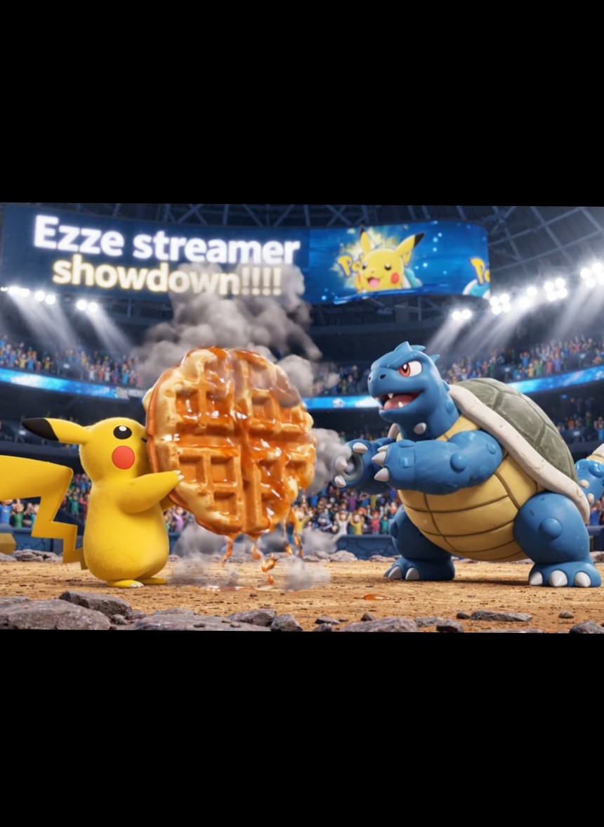 Ezze Streamer Showdown go Pika