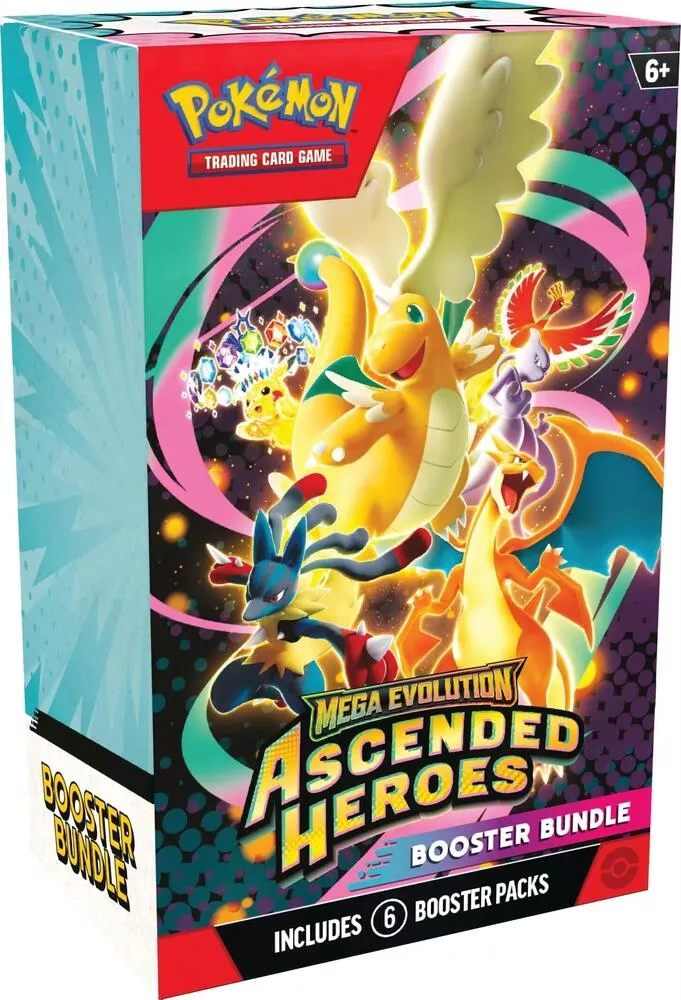 Pokemon Mega Evolution Ascended Heroes Booster Bundle*