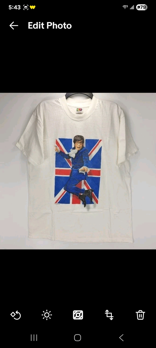 Mens XL Austin Powers International Man Of Mystery Vintage 90s Movie Shirt Rare