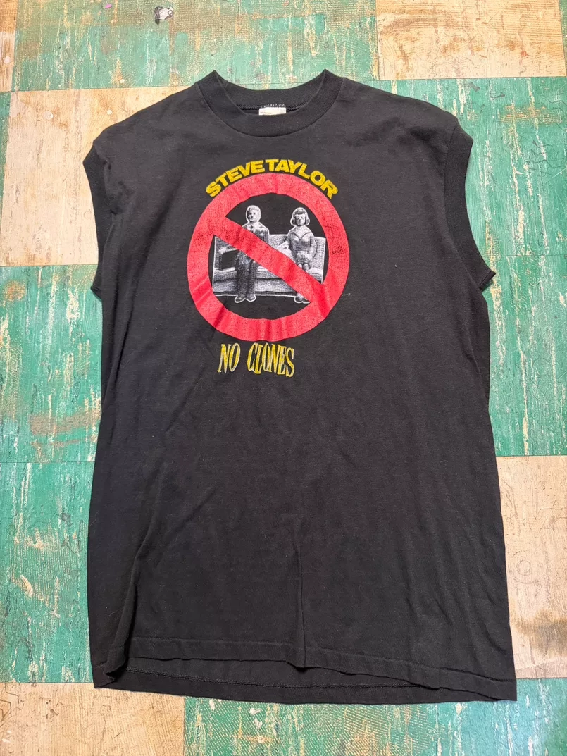 80s Steve Taylor No Clones Vintage T-Shirt