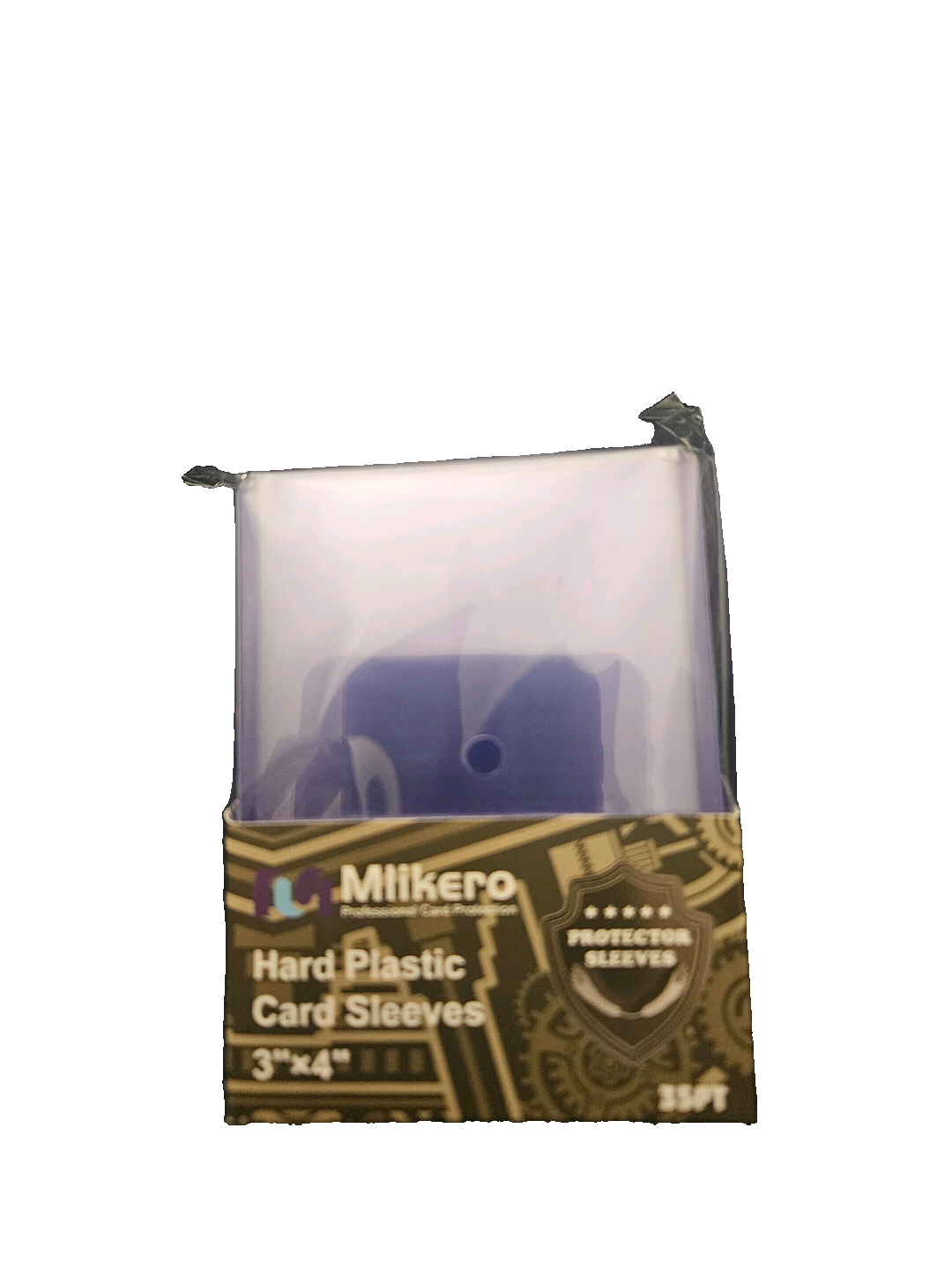 Mlikero Professional Card Protection Hard Plastic Sleeves