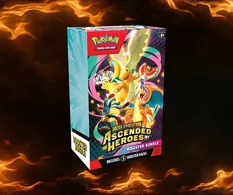 Pokemon Mega Evolution Ascended Heroes Booster Bundle