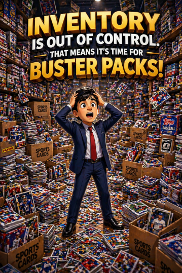 Buster Packs - I'M OVERSTOCKED!