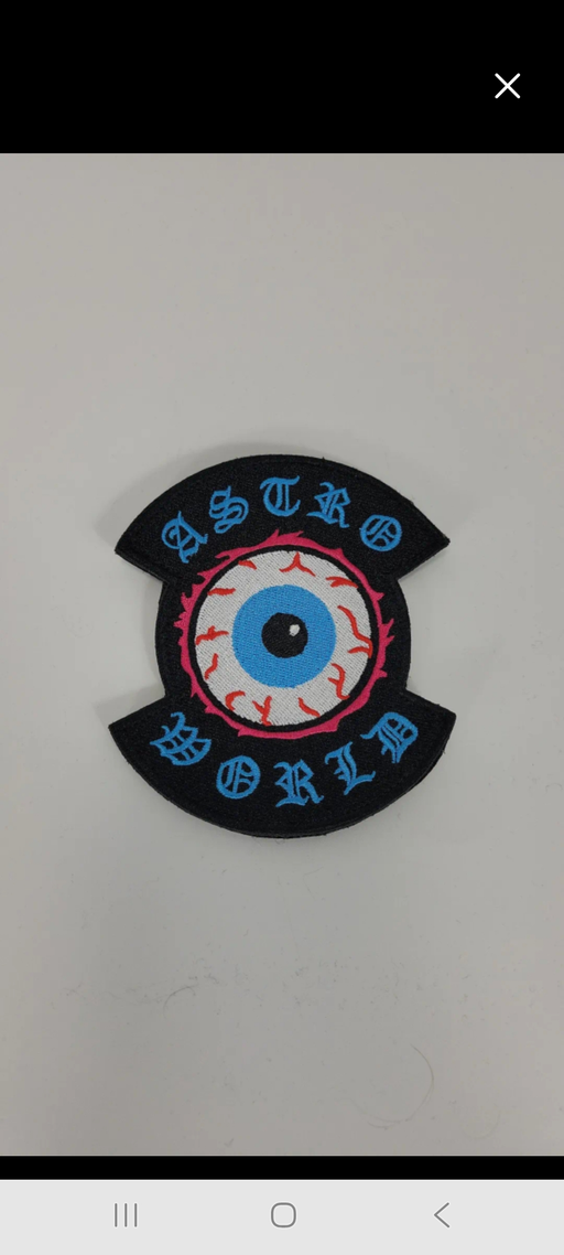 Travis Scott Astroworld Hook & Loop Patch Merchandise