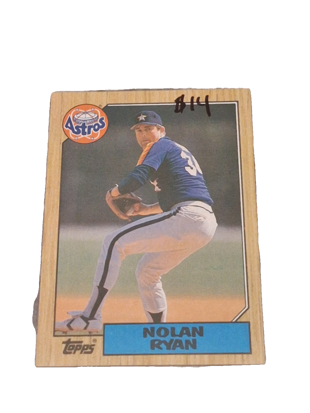 Nolan Ryan 1989 Topps Baseball Card