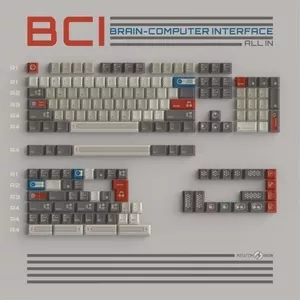 BCI Brain-Computer Interface Keycap Set