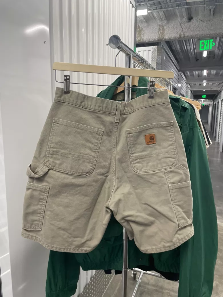 Carhartt Men's Tan Canvas Workwear Shorts
