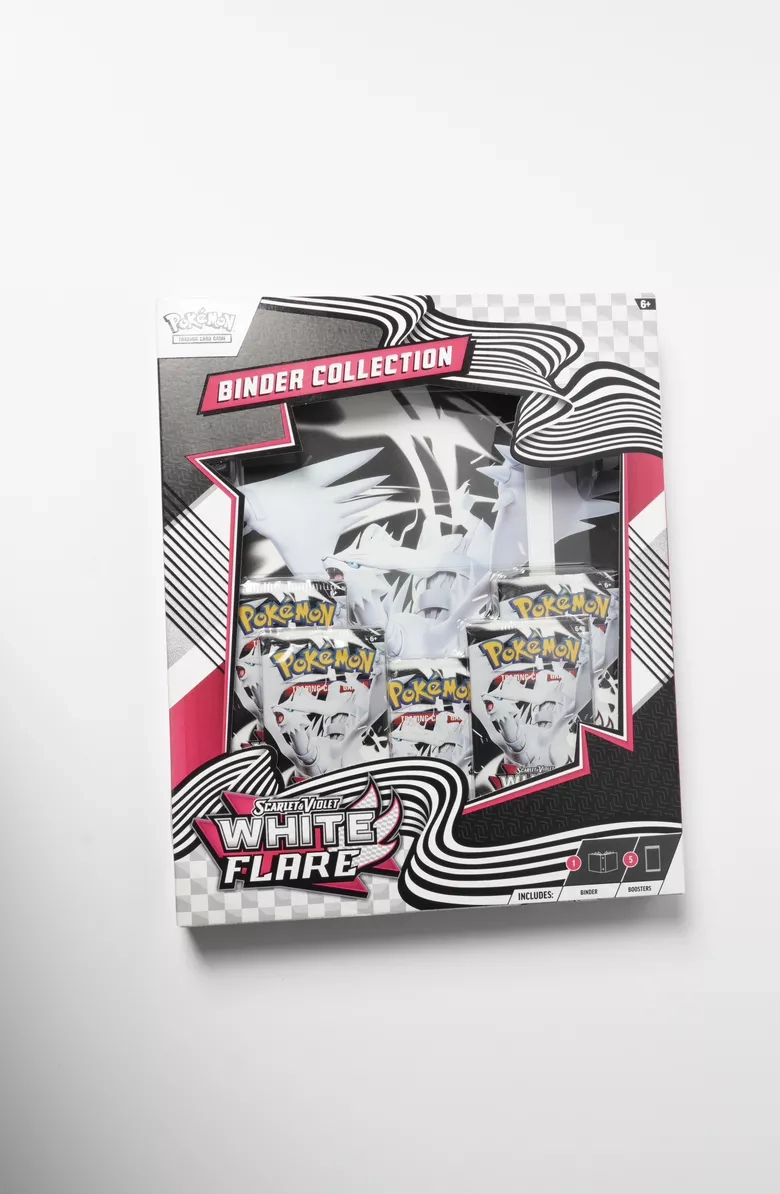 Pokemon Scarlet & Violet White Flare Binder Collection