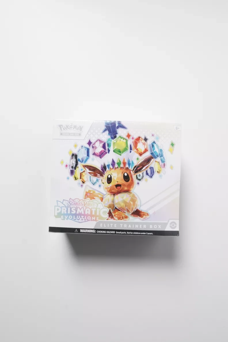 Pokemon Scarlet & Violet Prismatic Evolutions Elite Trainer Box