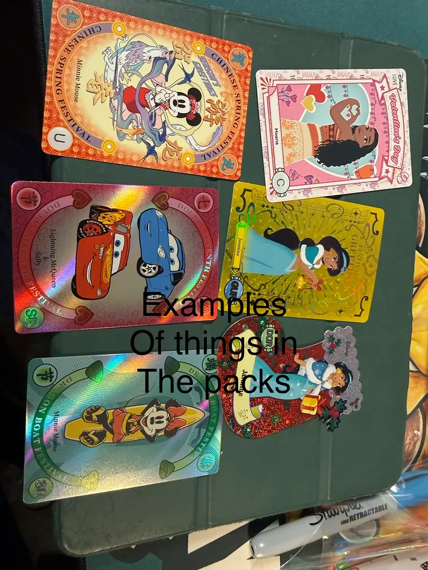 Disney Chinese trading card booster box sealed