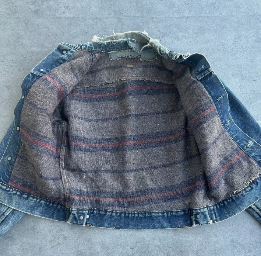 Levis “Big E” type 3 troy blanket lined