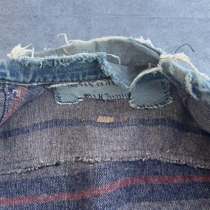 Levis “Big E” type 3 troy blanket lined