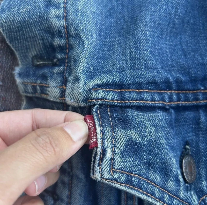 Levis “Big E” type 3 troy blanket lined