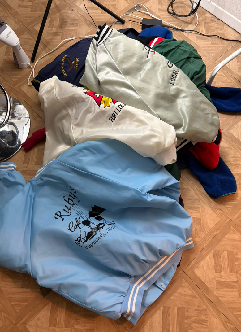 $5 starts jackets & crewnecks