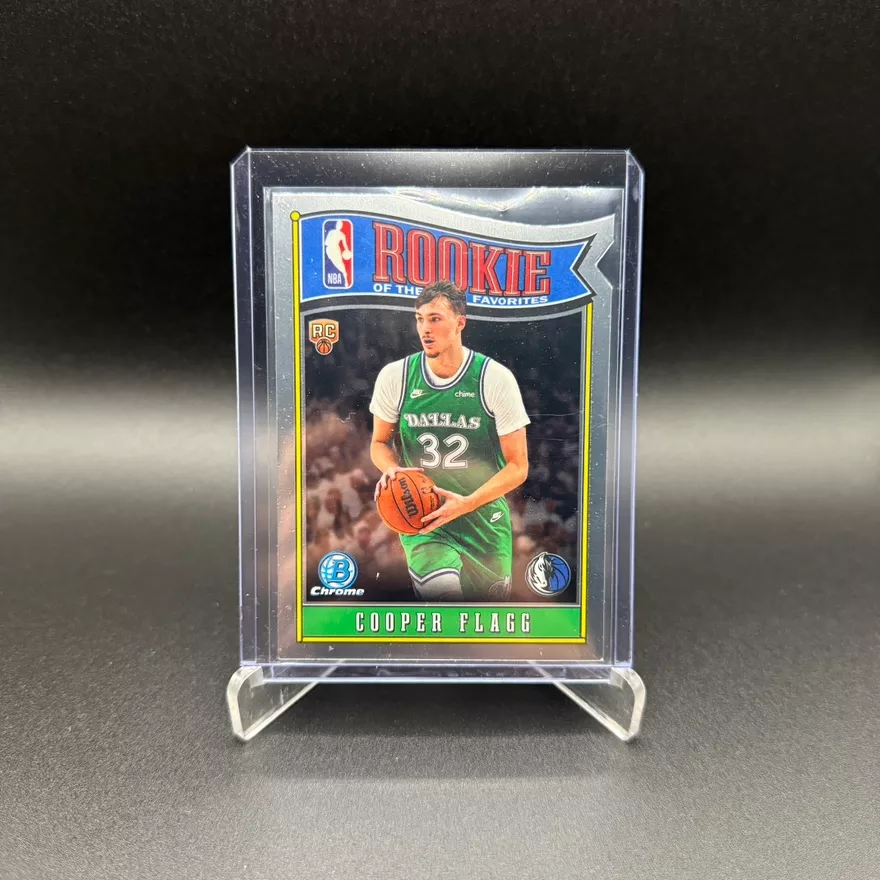 2025 NBA Bowman Cooper Flagg Die Cut ROTY RY-1