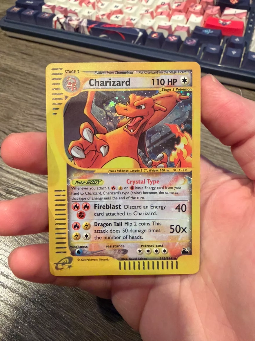 Charizard 110 HP Stage 2 Pokemon Card