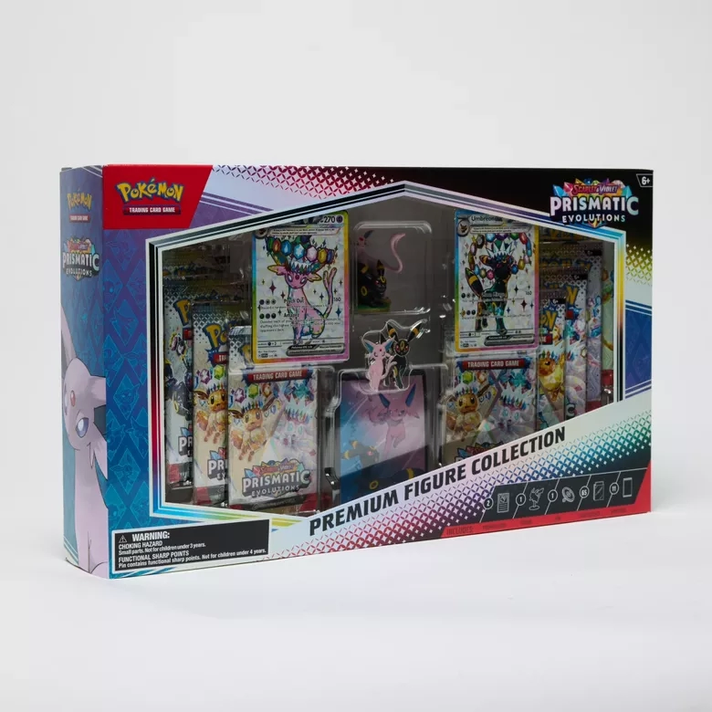 Prismatic Evolutions Premium Figure Collection Box
