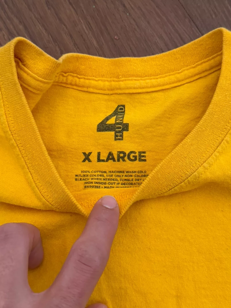 YG 4HUNNID GRAPHIC TEE