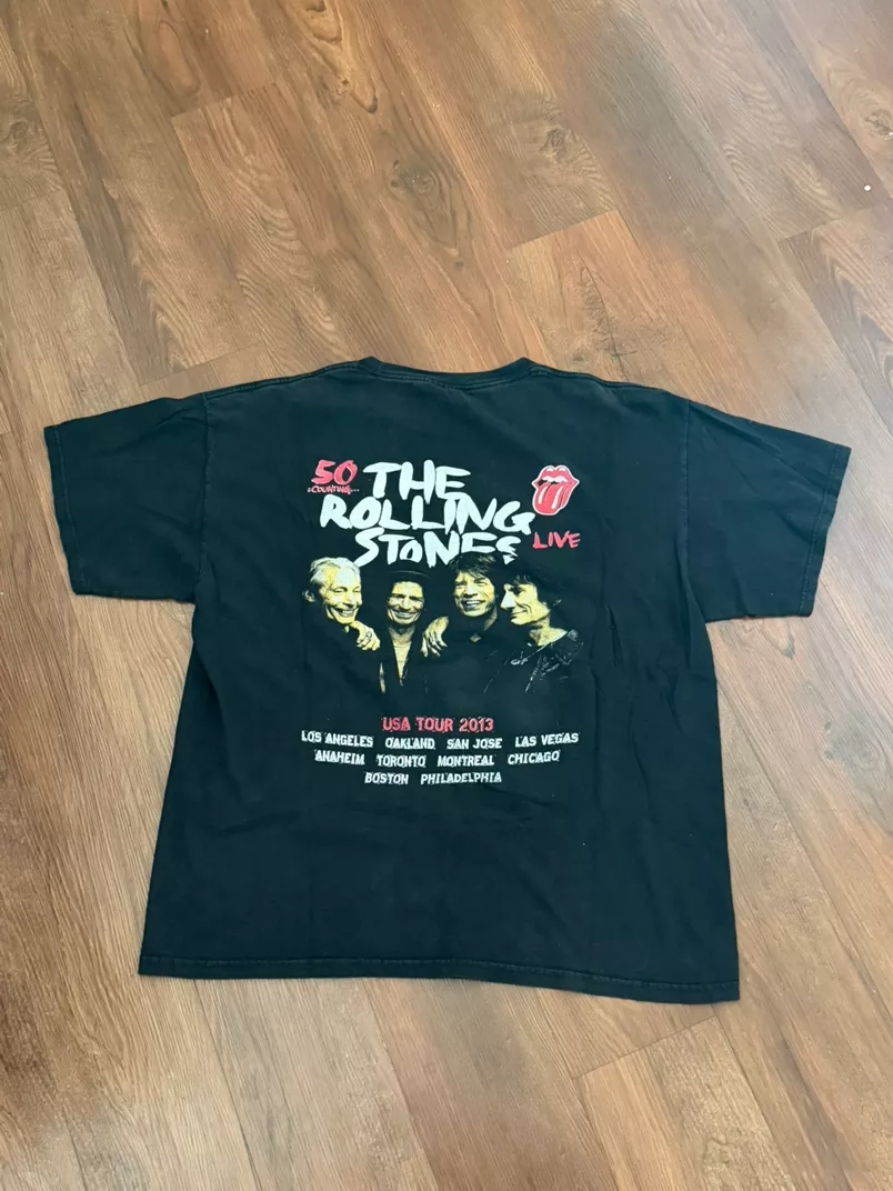 ROLLING STONES 2013 TOUR TEE