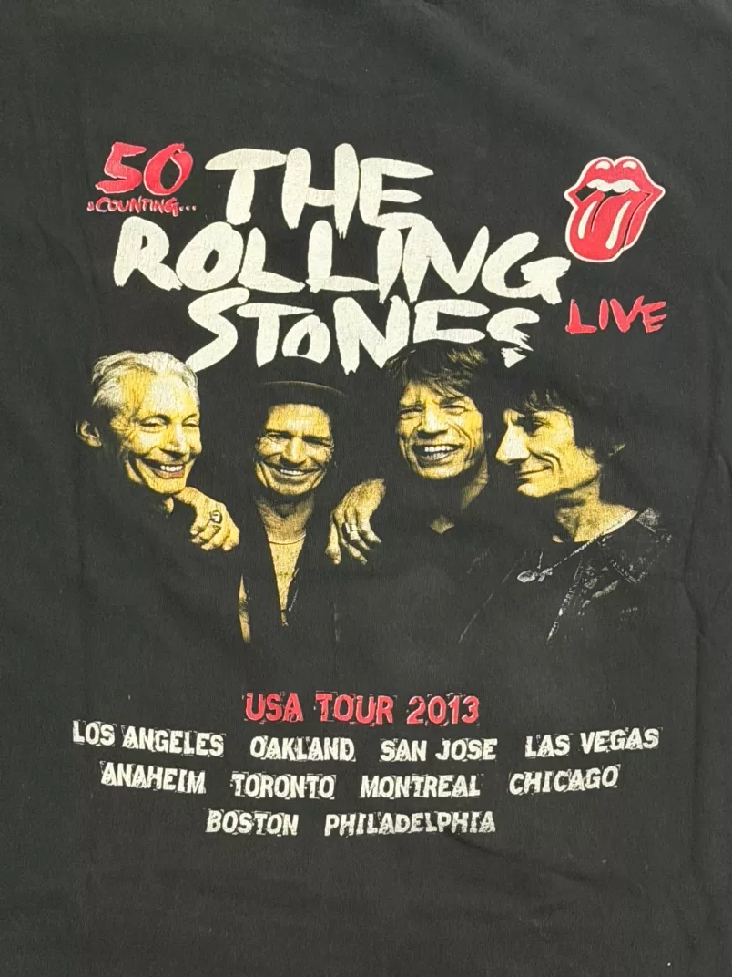ROLLING STONES 2013 TOUR TEE