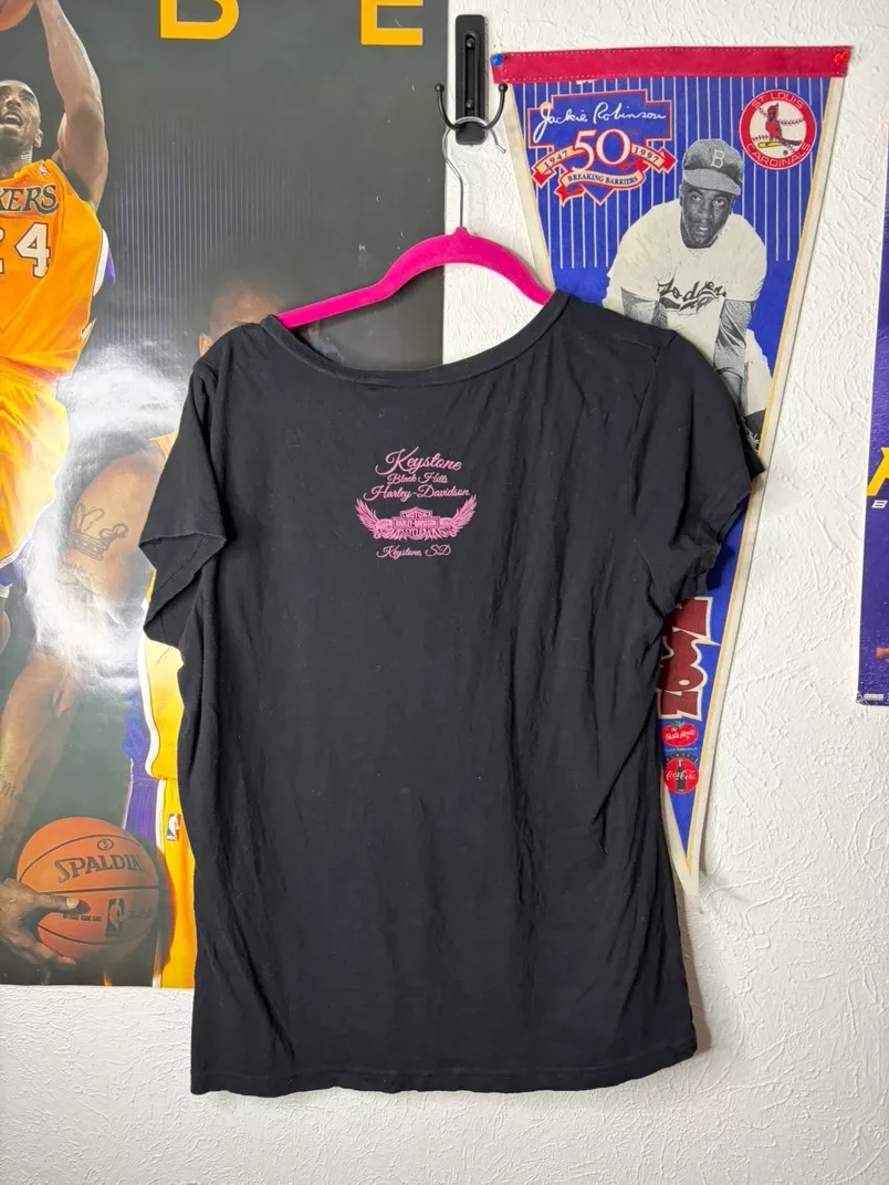 Harley-Davidson "Born to Ride" V-Neck T-Shirt