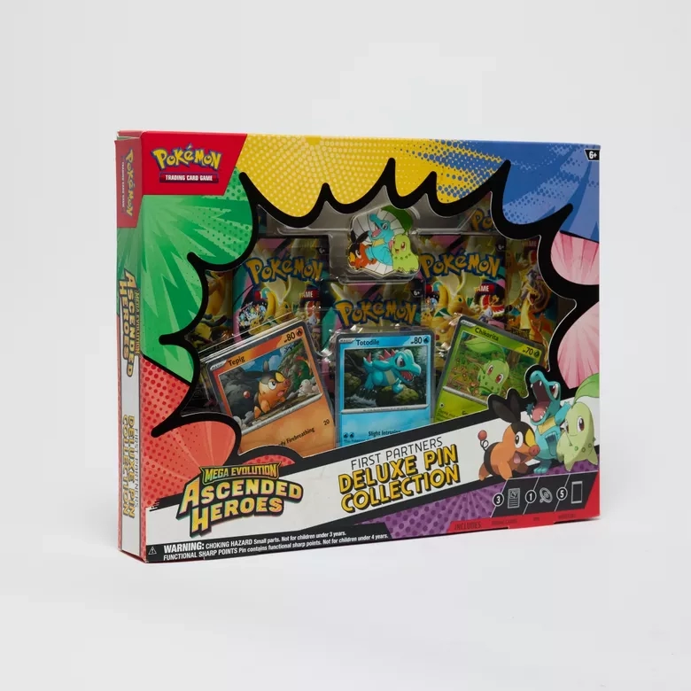 Ascended Heroes First Partner Deluxe Pin Collection