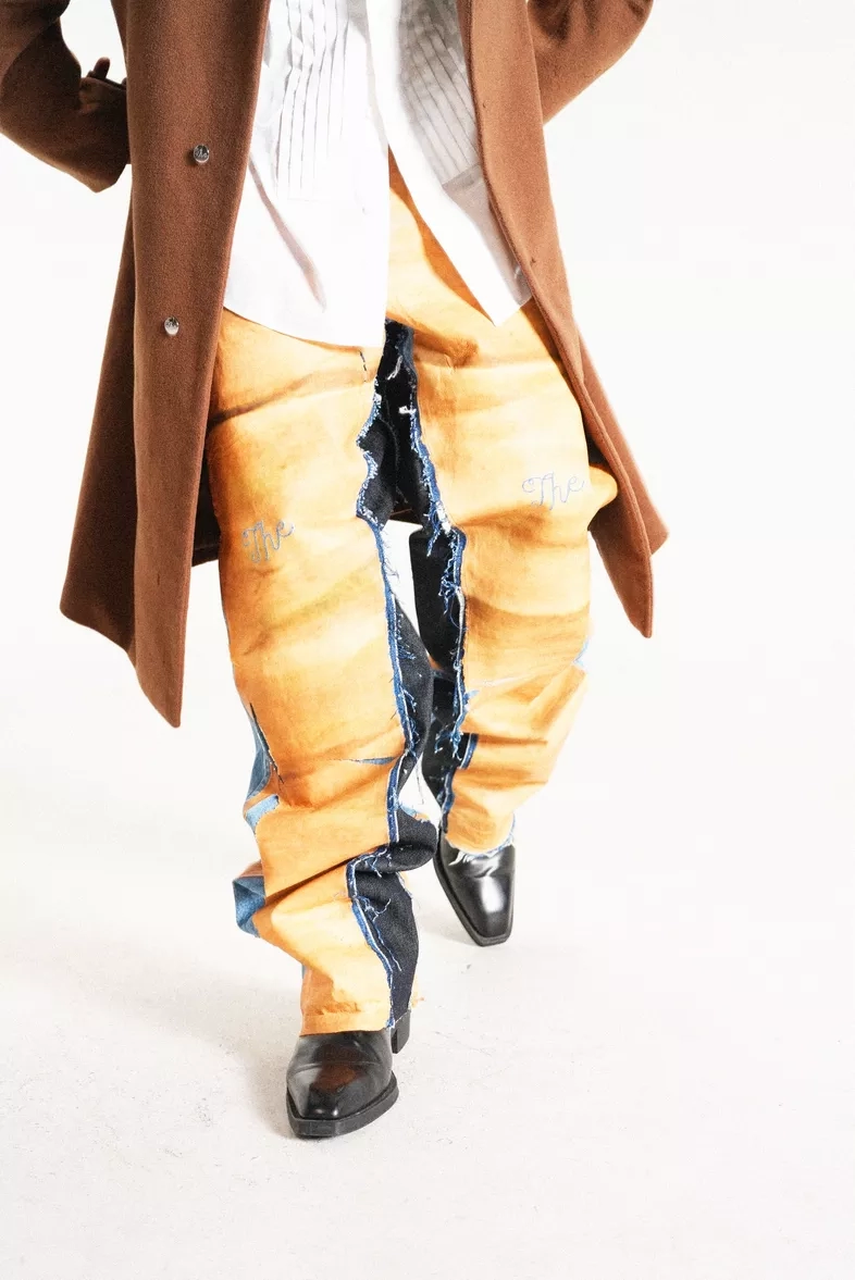 “THE PAPER BAG” Denim Jeans