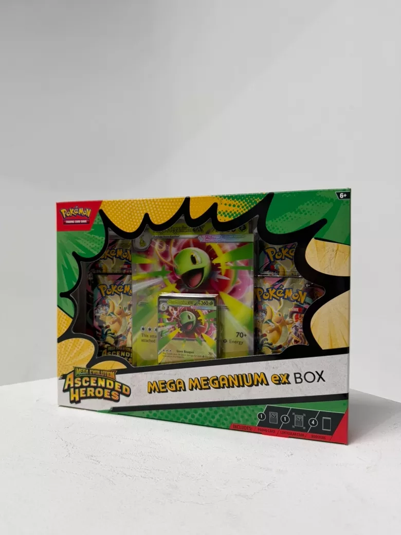 Mega Meganium EX Box Pokemon Trading Card Game