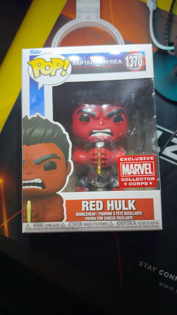 Funko Pop! Marvel Red Hulk Bobblehead