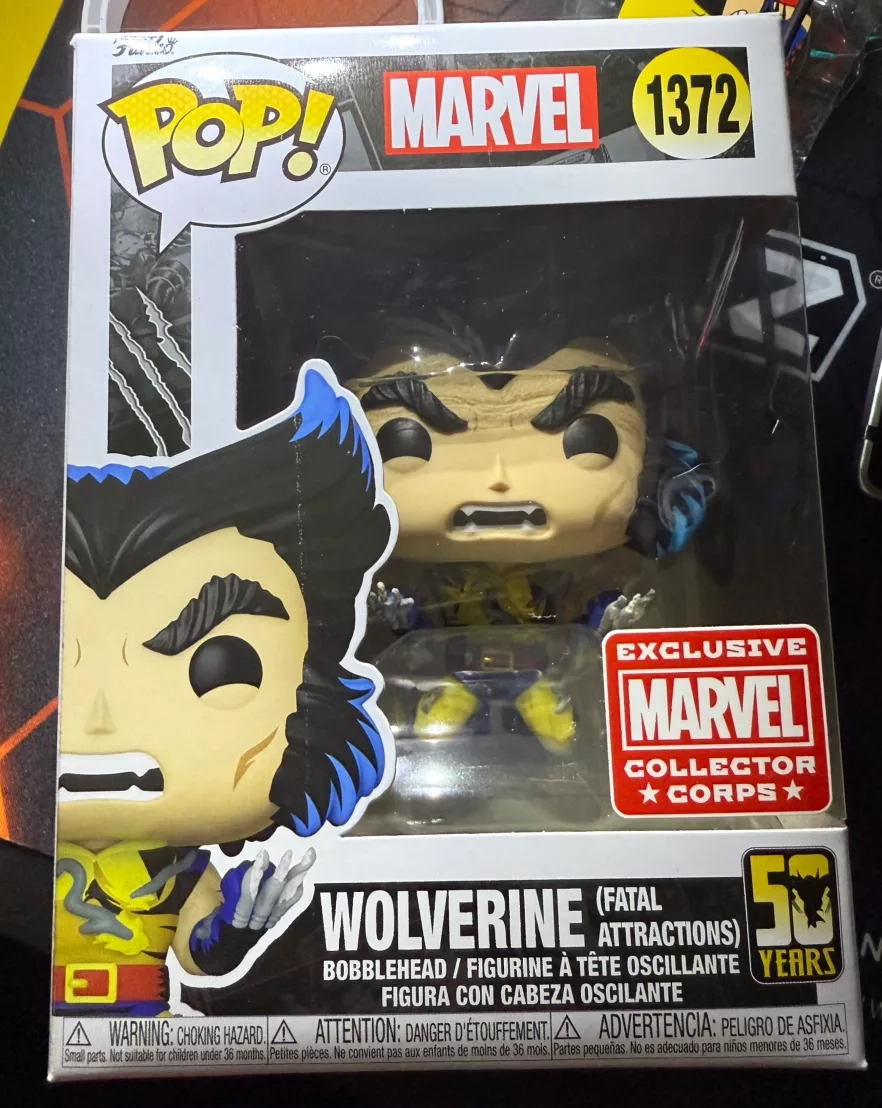 Marvel Wolverine Pop! Vinyl Figure - Fatal Attractions Exclusive