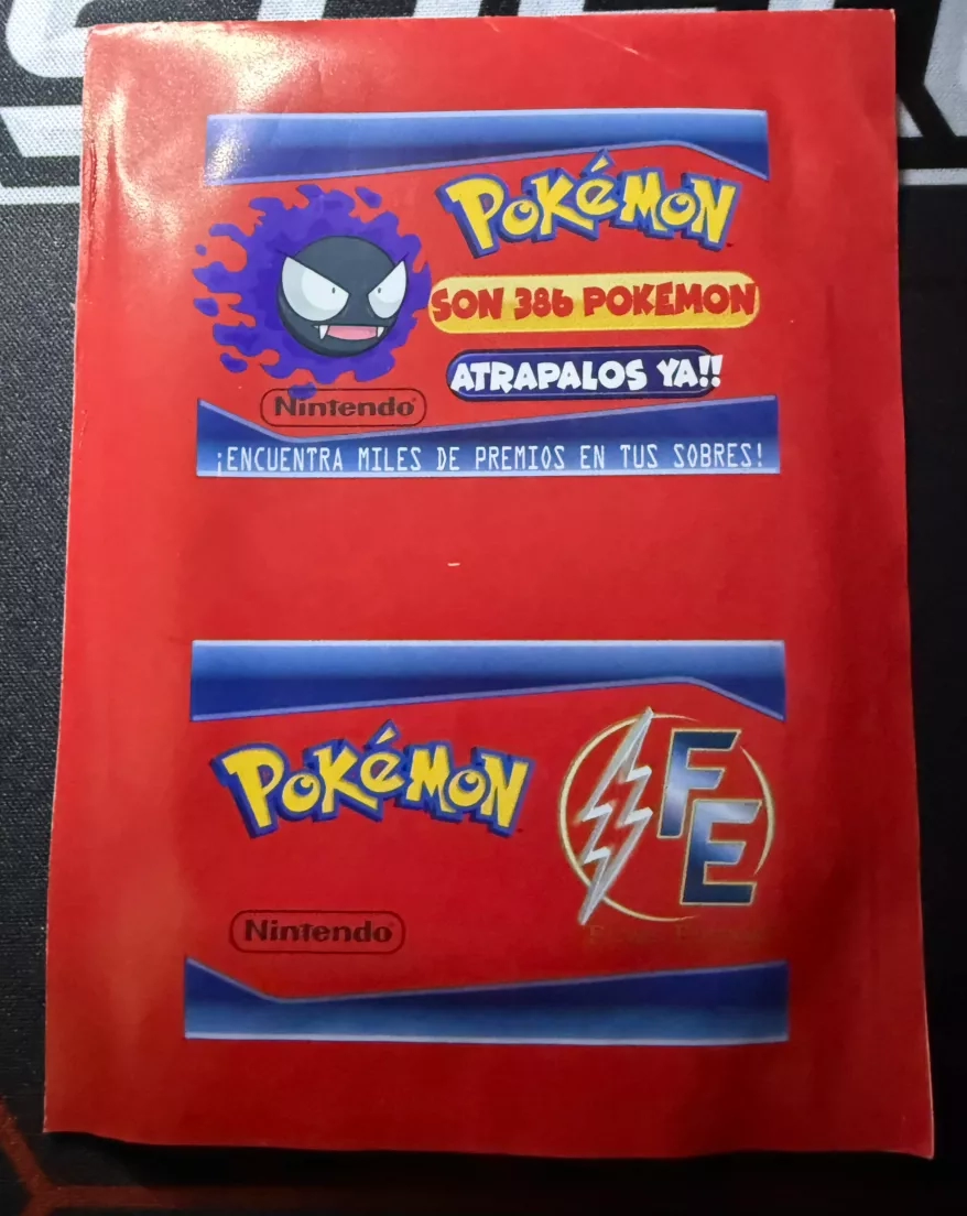 Pokemon Sticker Album Pokedex Collection Red Box