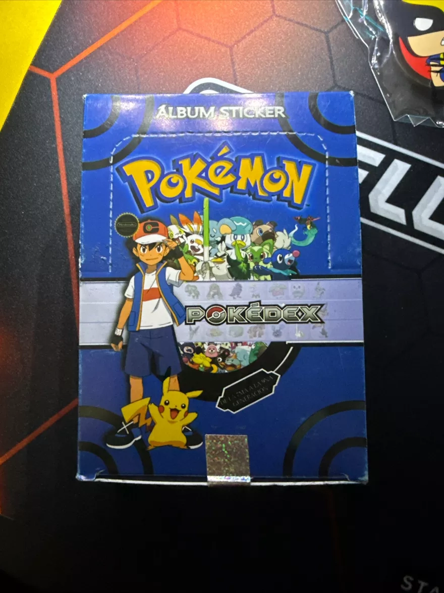 Pokémon Pokedex Sticker Album Blue Box Volume 3